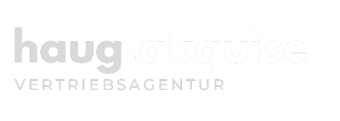 Logo - weiß - Haug.Akquise - Freudenstadt